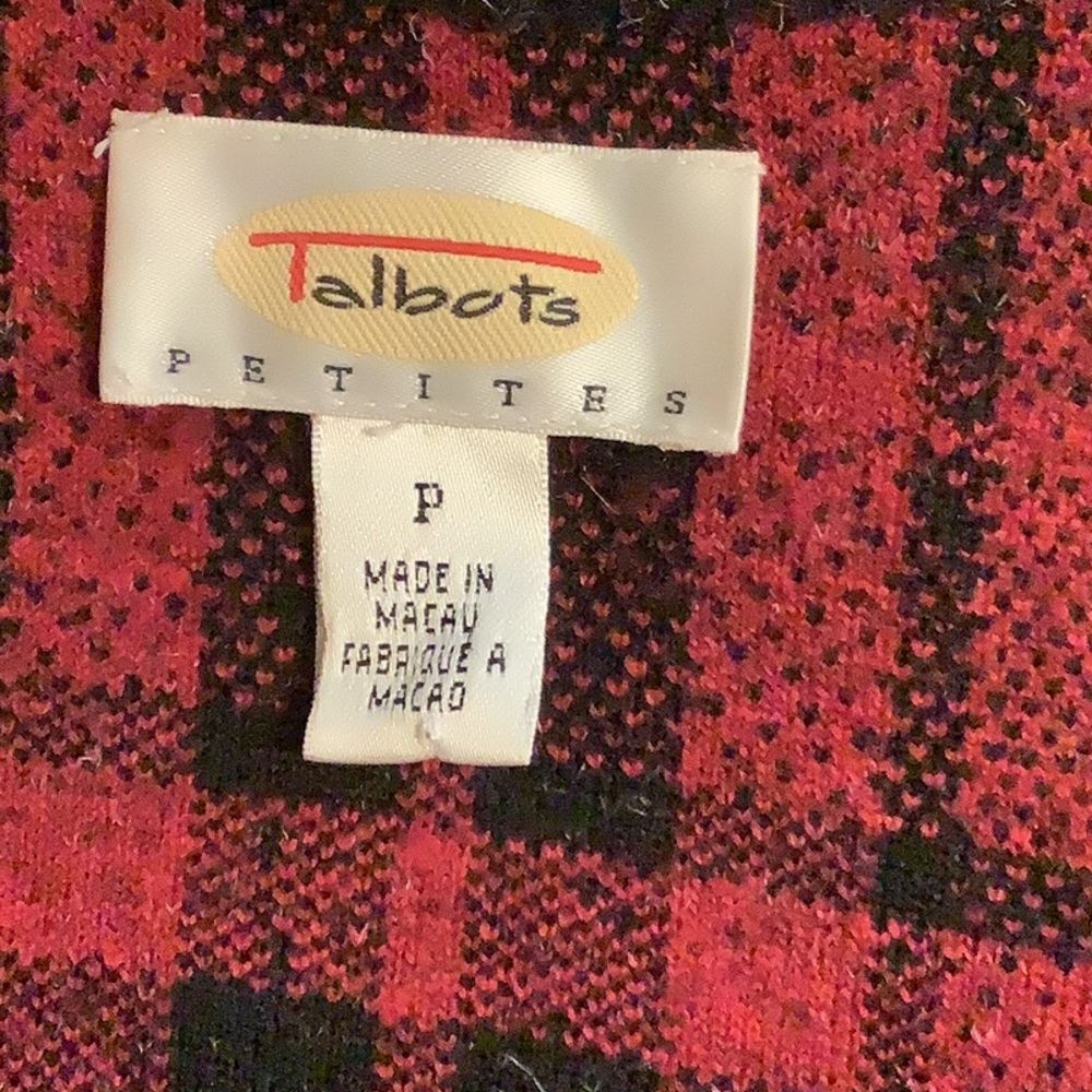 Talbots polyester/acrylic jacket - Picture 9 of 11